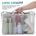 thumbnail image 3 of LOLIPPYY Clear Bag Organizer For Camping Clean Up In Grey 1Pack, 3 of 6