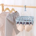 thumbnail image 4 of 1pc Sock Rack, Convenient Folding Sock Rack with 32 Plastic Clothes Pegs for Socks, Underwear, Blue, 4 of 4