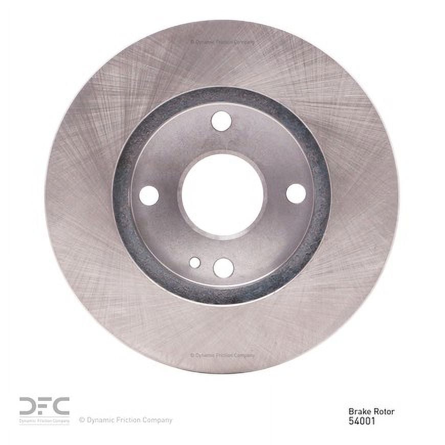 Front Dynamic Friction Company Disc Brake Rotor 600-54001 (1) For 1990-1995 Mazda 323, 1990-2001 Mazda Protege, 1991-1996 Ford Escort, 1991-1996 Mercury Tracer