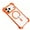Orange, variant on Allytechgroup for iPhone 17 Pro Back Cover Case, Support Wireless Charging Slim Lightweight Anti-Scratch Shock-Resistant Shockproof Magnetic Back Cover Bumper for Women Men