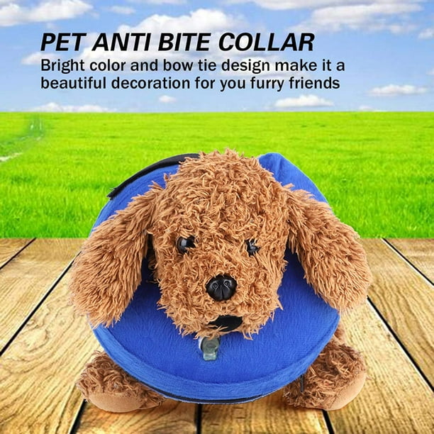 Dog Couture Collar Inflatable Dog Cat Anti Bite Collar Soft Edge Easy to Store Comfy Dog Neck Cone for Small Medium or Large Dogs and Cats Walmart
