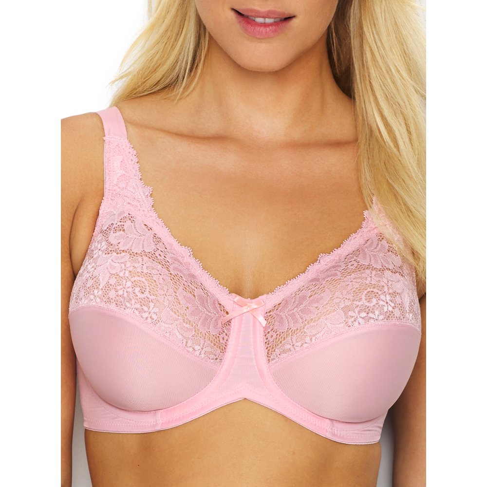 Lilyette Lilyette Womens Comfort Lace Minimizer Bra Style428