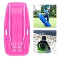 thumbnail image 3 of de nieve para exteriores Booster Toboggan Winter Toboggan Sled Pull Ropes para adultos y niños, 3 of 8