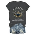thumbnail image 4 of WEAIXIMIUNG T-Shirts Amusants Humour Adulte T-Shirt d'Été Décontracté Imprimé à Manches Courtes Col Rond pour Femmes, 4 of 4