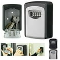 thumbnail image 7 of KRONDO Smart Password Key Plastic & Aluminum Alloy Lock Box Storage Key Wall Mounted Keybox Box Key 4Digits Safe Anti-thieft Waterproof, 7 of 7
