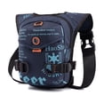 thumbnail image 1 of Pechera Riñonera Bandolera P/hombre Nailon Impermeable Azul, 1 of 3
