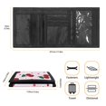 thumbnail image 6 of CHAQLIN Cherry Polka Dot Pattern Small Purse for Sports, Polyester Kids Trifold Wallet with Foldable Multi Compartment Teen Wallets, 6 of 6