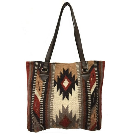 Design Hobo Handbag - Maya Ladies Tote Purse Handwoven Southwestern Wool Handbag Zapotec Design