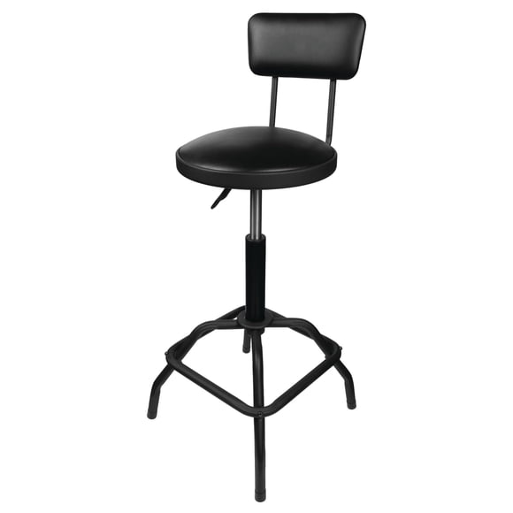 Taburete neumático Performance Tool W85016 con respaldo extraíble