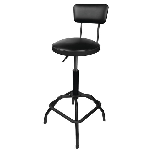 Taburete neumático Performance Tool W85016 con respaldo extraíble