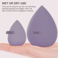 thumbnail image 3 of Makeup Sponge, Wet & Dry Makeup Sponge Set, Liquid Beauty Blender, Powder, Cream, Multi-Shape Foundation Makeup Tools Makeup Egg Set with Gift Box, 3 of 5