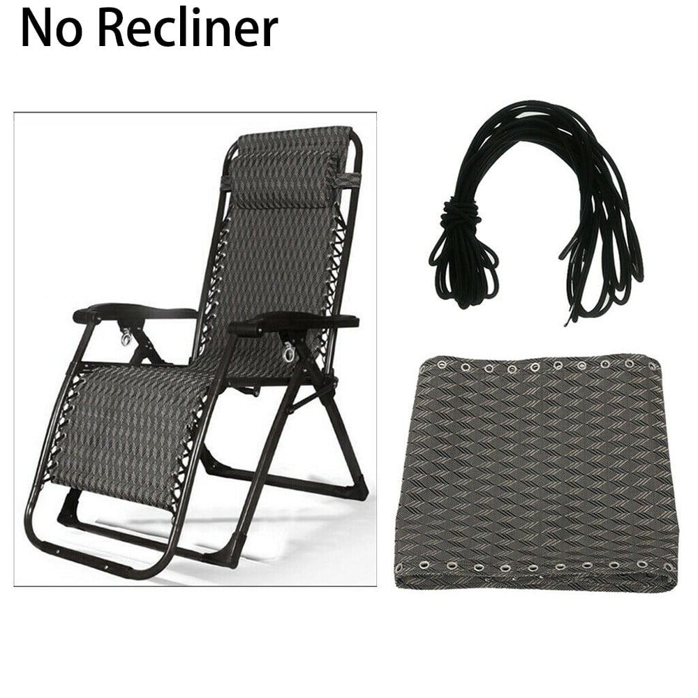 Tessforest Mesh Cloth for Beach Leisure Recliner Anti Gravity Folding Chairs 