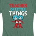 thumbnail image 3 of Dr. Seuss - Teacher Of Little Things - Women's Short Sleeve Graphic T-Shirt, 3 of 6