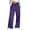 Purple #115, variant on WULMLEO Womens Wide Leg Sweatpants Baggy Flare Straight Leg Open Leg Drawstring Style Clean Aesthetic Cute for Teens Dark Blue XL