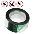 thumbnail image 4 of Bird Repellent Tape, Reflective Bird Scare Tape  For Field 1 Pack Green Silver 100m, 4 of 8