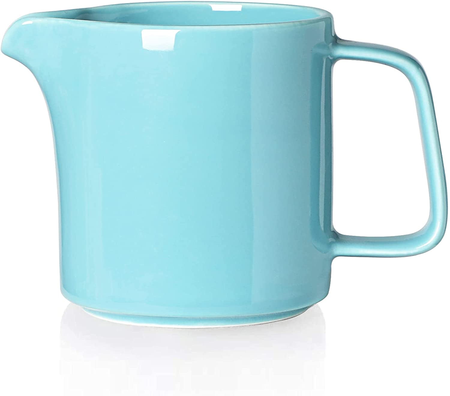 Ceramics Creamer,Coffee Milk Creamer Pitcher with Handle for Home and
