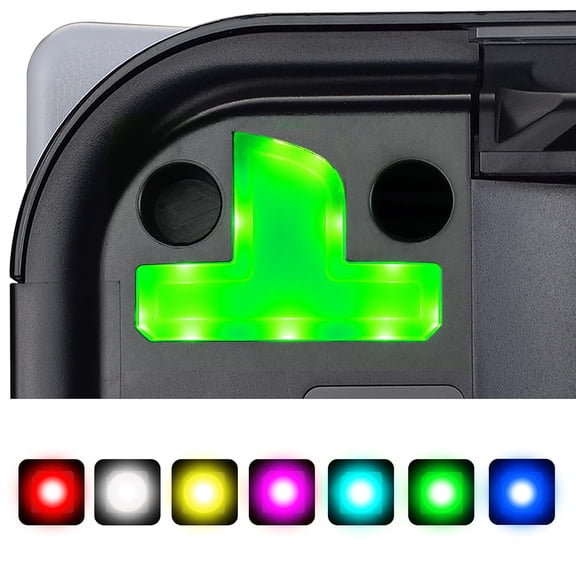 eXtremeRate RGB Logo LED for PS5 Disc & Digital Console - 7 Colors 24 Effects