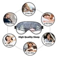 thumbnail image 7 of Disketp Watercolor Winter Landscape For Christmas Print Sleep Mask-Eye Mask for Sleeping,Comfortable & Super Soft Eye Mask with Adjustable Strap,Travel Eye Mask, 7 of 7