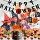 thumbnail image 4 of Decoraciones para fiestas de Halloween, suministros para fiestas de vampiros para Halloween, pancarta aterradora de Halloween, fieltro, 4 of 5