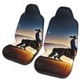 thumbnail image 2 of Haiem Azure Sky Western Desert Cowboy Printed Car Seat Covers Set of 2, Universal Fit Car Seat Covers,Protective Seat Covers,Comfortable Car Seat Covers, Easy Installation Seat Covers, 2 of 9