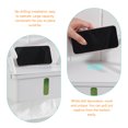 thumbnail image 3 of HAKIDZEL Wall Mounted Tissue Box Holder 1Set Easy Napkin Extraction Large Capacity Storage White, 3 of 8