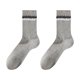 thumbnail image 2 of Calcetines de mujer con bloques de color, estilo fino, calcetines de tubo transpirables, calcetines de algodón para mujer, 2 of 4