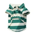 thumbnail image 2 of Pet Striped Print Pullover Shirt Cute Spring Summer Dogs Cats Shirts Soft Pet Puppy Apparel 8 Sizes, 2 of 8