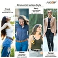 thumbnail image 4 of SUOSDEY Belts for Women 2pack Women Leather Belts for Jeans with gift box, 4 of 6