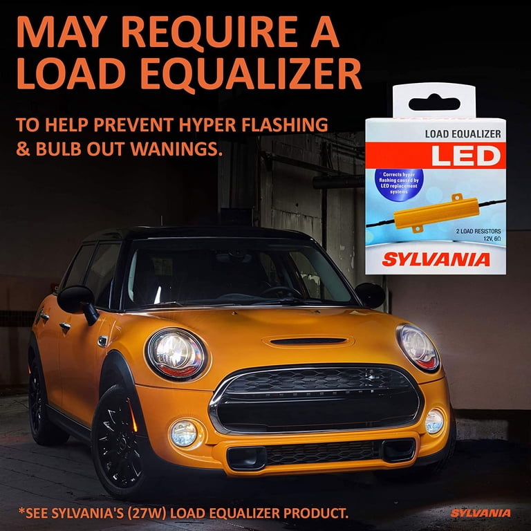 Sylvania, LED Auto Bulbs, 7440 White Mini, Turn Signal, 2 Pack