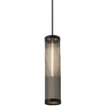 thumbnail image 2 of Meyda Tiffany 162937 Cilindro 9 Light 5" Wide Mini Pendant - Wrought Iron, 2 of 2