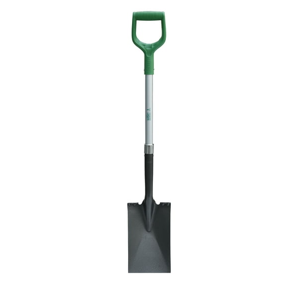 Expert Gardener Fiberglass D-Handle Garden Spade with Ergonomic Comfort Grip