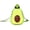 A, variant on Plastic Avocado Cups - 600ML Fruit Avocado Straw Plastic Cup - Avocado Cups With Straws Lids - Hawaiian Party Drinking Cups For Summer Hawaiian Birthday Luau Beach Party - Style D