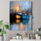 thumbnail image 4 of Qisvanset 12x16 Inch Vibrant Meadow Sunset Oil Painting Canvas Print Wall Art, 4 of 5