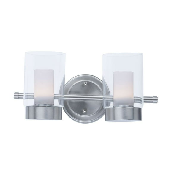 Maxim Lighting - LED Bath Vanity - Mod 2 Light Bath Vanity Approved for Damp