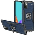 thumbnail image 2 of Case for Samsung Galaxy A52 5G Armor Hybrid with Ring Holder Kickstand Shockproof Heavy-Duty Durable Rugged Dual Layer Phone Cover for Galaxy A52 by Xpm - Blue, 2 of 7