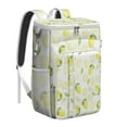 thumbnail image 1 of Summer Lemon Aesthetic Backpack Cooler, Insulated Leakproof Lunch Bag for Tropical Getaways, 1 of 6