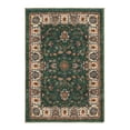 thumbnail image 3 of Unique Loom Medina Collection Area Rug - Hijaz (2' 2" x 3' Rectangle Emerald Green/Ivory), 3 of 12
