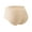 Beige, variant on Butt Lifting Thick Hip Shaping Sexy Briefs Thongs for Women Black M