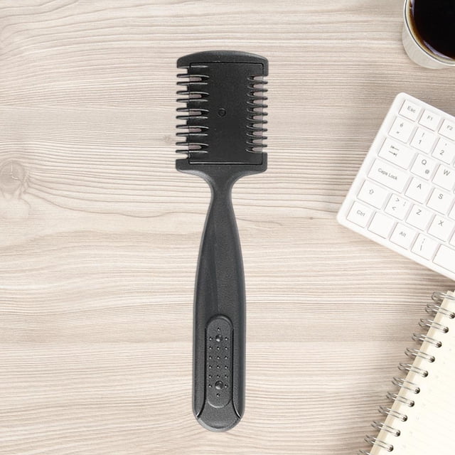 Peine para Hombre Salvador de Maquinilla de Afeitar Doble para Cortar y Moldear Cabello