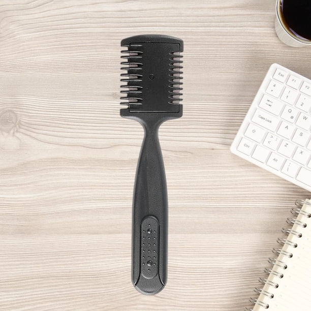 de maquinilla de afeitar, de cabellero para recortar con hojas de afeitar extraíbles de de doble para adelgazar y moldear el cabello, uso en