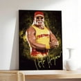 thumbnail image 6 of Hulk Hogan Signed Canvas Poster Bedroom Decor Landscape Office Room Decor Gift, 6 of 6