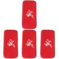 thumbnail image 3 of WORGEOUS 4pcs Durable Kickboxing Karate Taekwondo Punching Training Foot Pad (Red), 3 of 8
