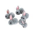 thumbnail image 2 of XIAHAO 5 Pcs Mini Plush Easter Bunny Animals, Miniature Stuffed Rabbit, Soft Tiny Stuffed Animals Easter Bunnies Plush Rabbit for Easter Basket Stuffers, DIY Hair Clips, 2 of 3