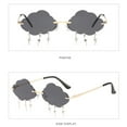 ESASSALY Women Sunglasses, Funny Cloud Shape Summer Glasses Party