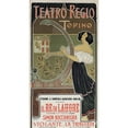 thumbnail image 2 of Giuseppe Boano 15x24 Gold Ornate Framed and Double Matted Museum Art Print Titled - Teatro Regio Torino (1898), 2 of 4