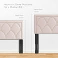 thumbnail image 6 of Greta Performance Velvet King California King Headboard Pink, 6 of 6