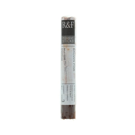 UPC: 0836943005396 | R&F Handmade Paints Pigment Stick  38ml  Brown Pink