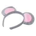 thumbnail image 5 of KAKOWELY Diadema con orejas de animal, diadema con orejas de ratón para cosplay, diadema para fiesta, disfraz de fiesta, 5 of 5