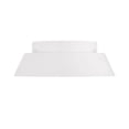 thumbnail image 3 of ED0552202WHGD Crystorama Lighting Donoven - 6W 2 LED Flush Mount-5 Inch Tall and 15 Inch Wide-White/Gold Finish, 3 of 6