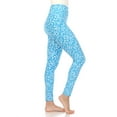 thumbnail image 4 of White Mark Women's Super Soft Leopard Printed Leggings, 4 of 4